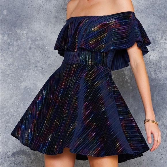 Blackmilk Dresses & Skirts - Blackmilk Shimmering Strapless Dress